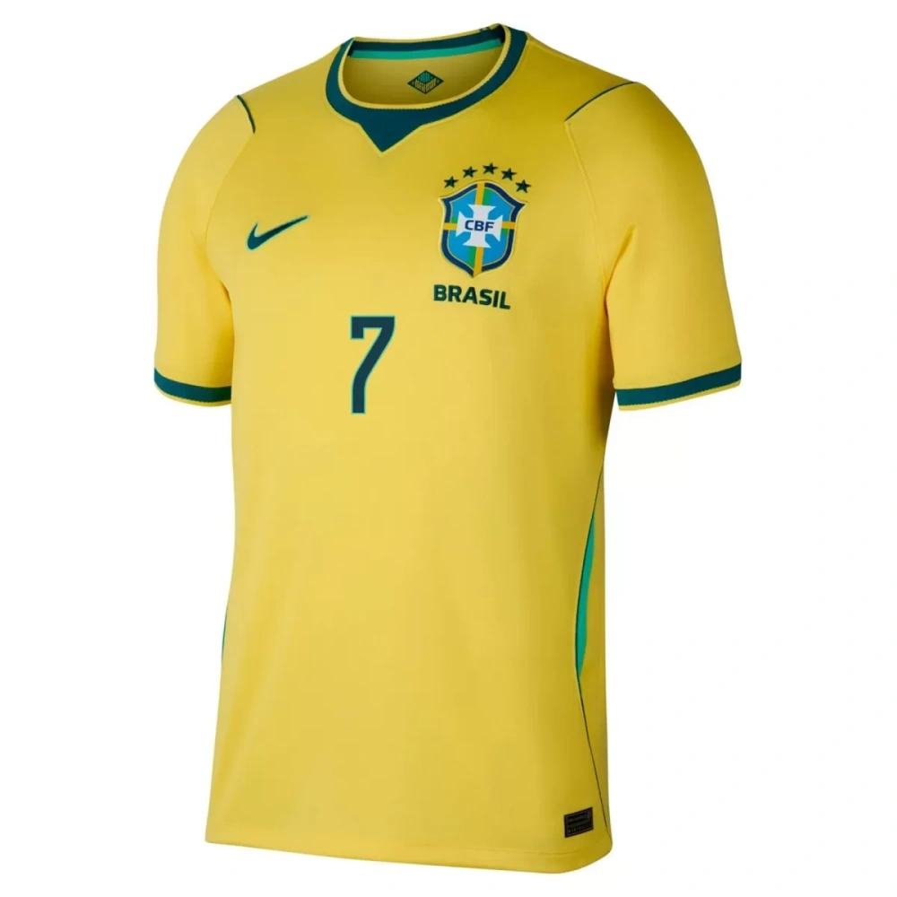 Vini Jr. #7 Brazil Home Jersey World Cup 2026