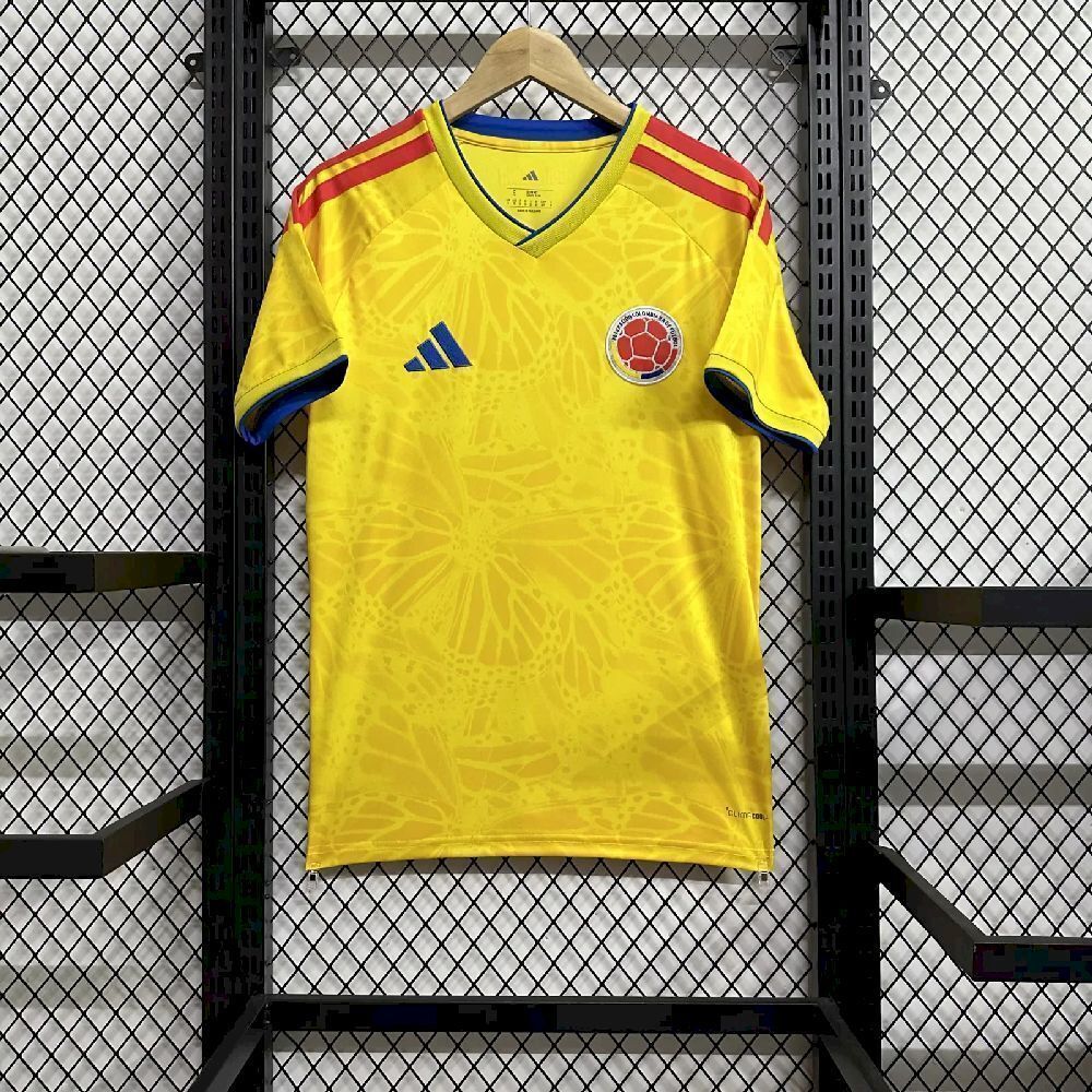 2026 Colombia Home World Cup Soccer Jersey
