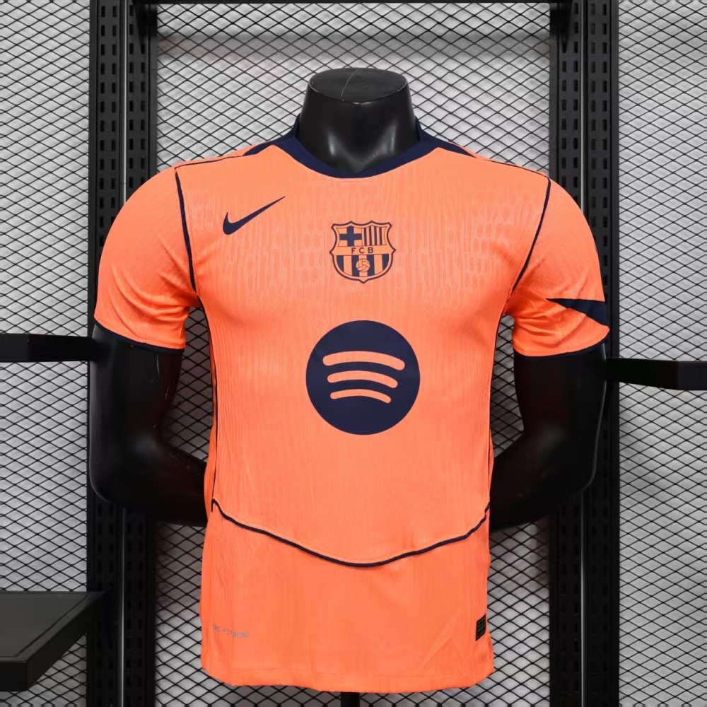25-26 Barcelona Third Away Player Version Soccer Jersey