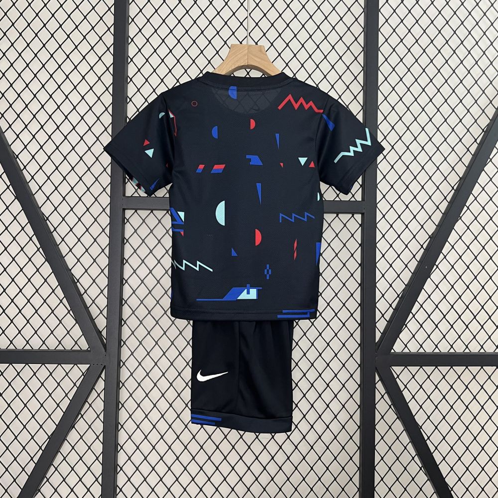 2024 Portugal Grey Training Kid Kits Youth Apparels Sport Jersey