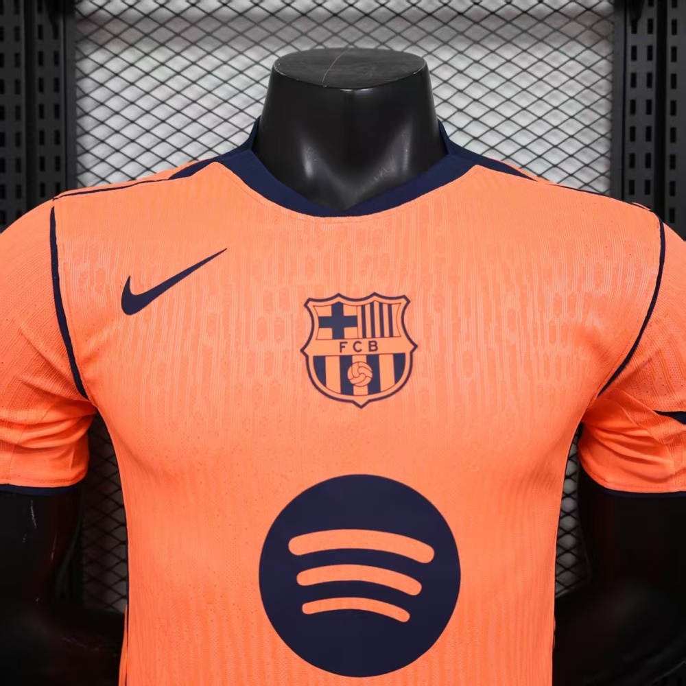 25-26 Barcelona Third Away Player Version Soccer Jersey