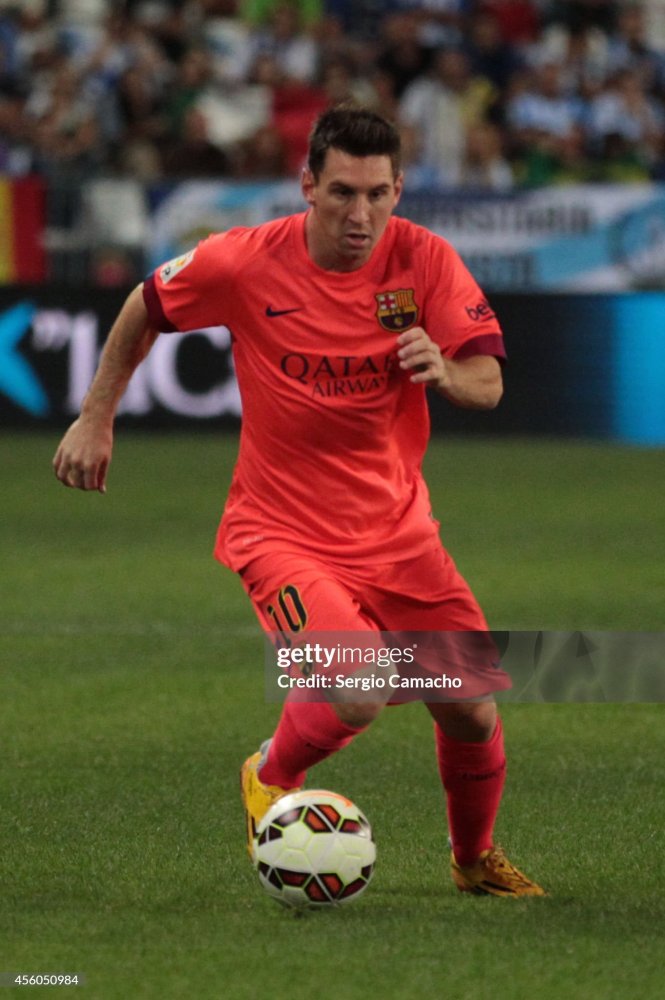 14-15 Barcelona Away Retro Jersey Player Version Pink