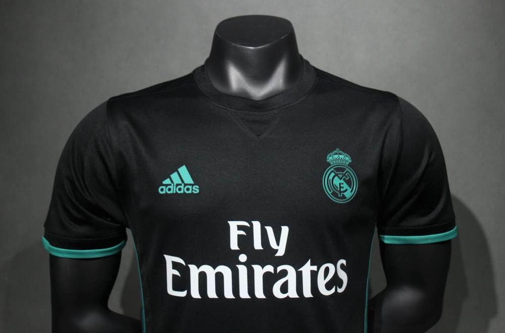 17-18 Real Madrid Away Retro Jersey Player Version