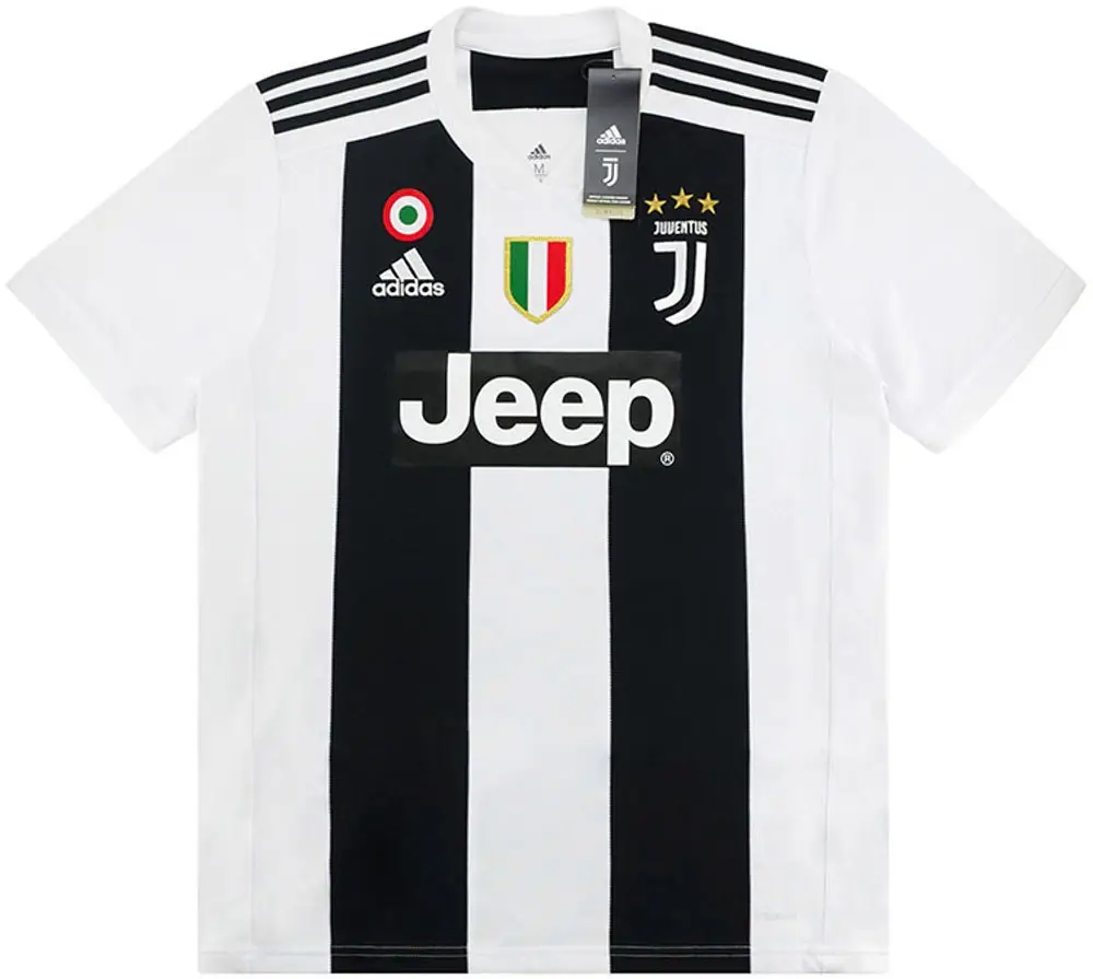 18-19 Juventus Retro Jersey Home