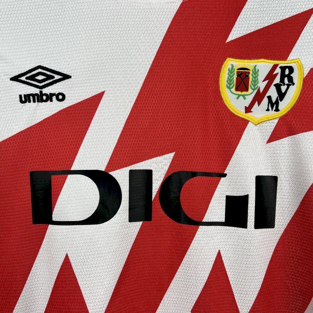 25-26 Rayo Vallecano Home Soccer Jersey