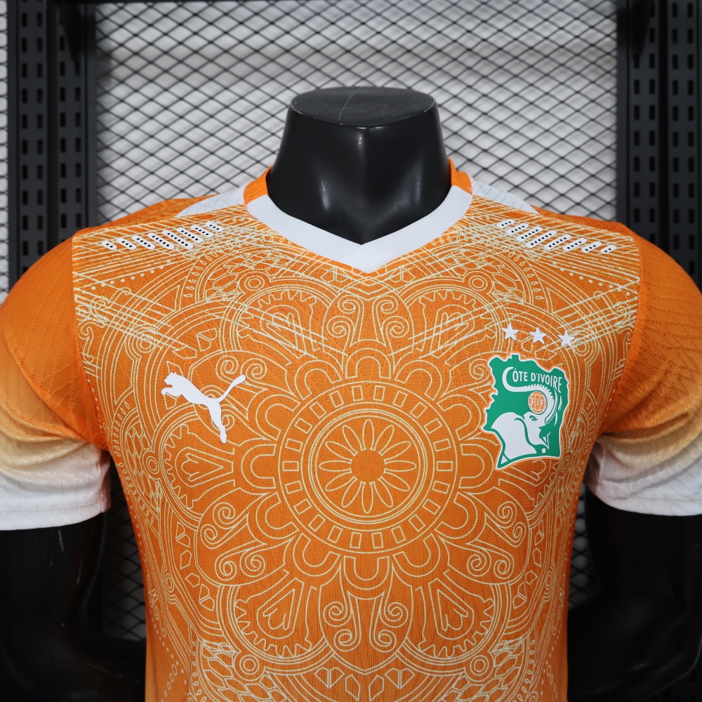 2026 Ivory Coast Pre-match Home World Cup Soccer Jersey Player Version