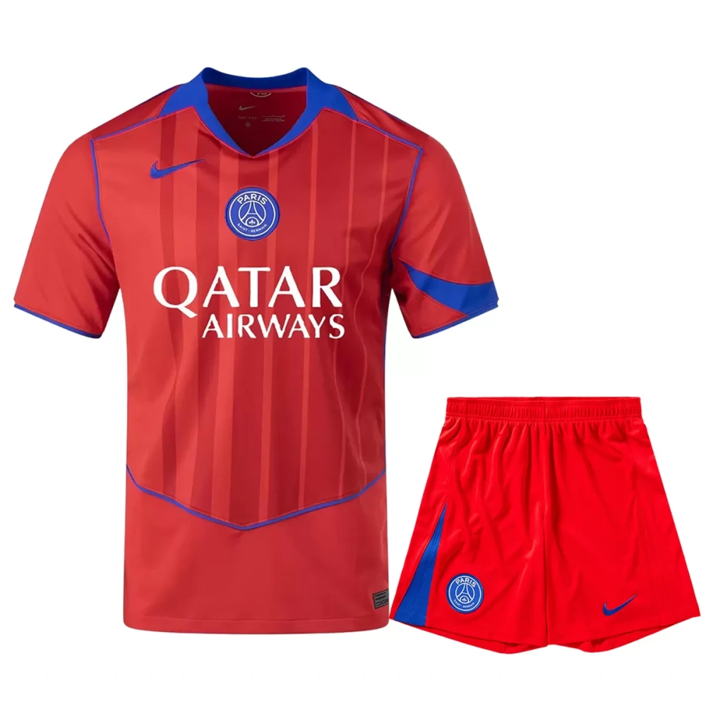 25-26 PSG Third Away Soccer Kit Jersey+Shorts