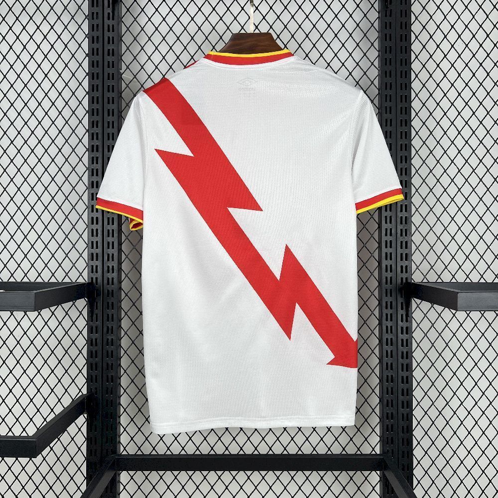 25-26 Rayo Vallecano Home Soccer Jersey