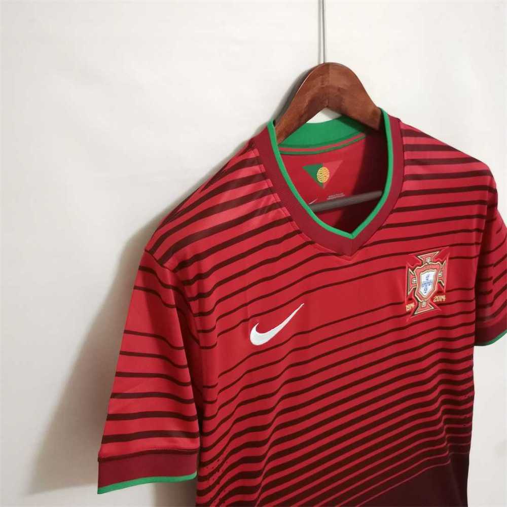 2014 Portugal  World Cup Home Retro Jersey