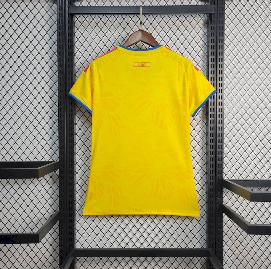 2026 Colombia Home World Cup Women Soccer Jersey