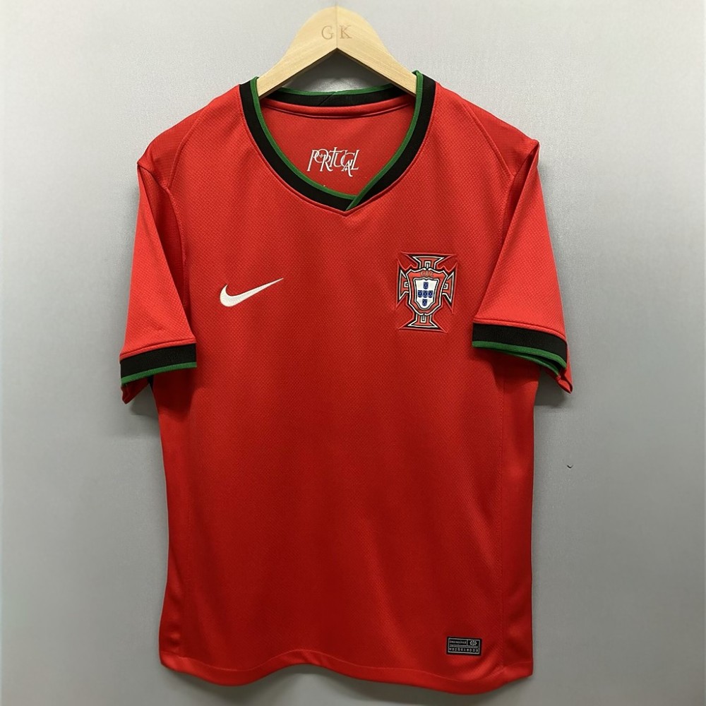 2024 Portugal Euro Cup Home Soccer Jersey