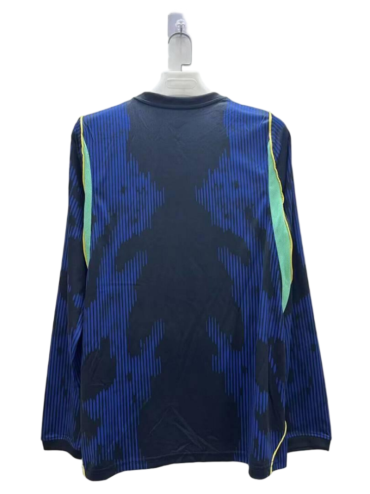 2026 Brazil Away World Cup Football Jersey Long Sleeve