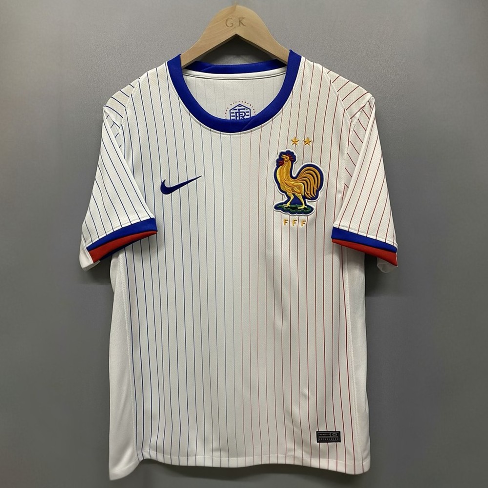 2024 France GIROUD #9 Euro Cup Away Jersey