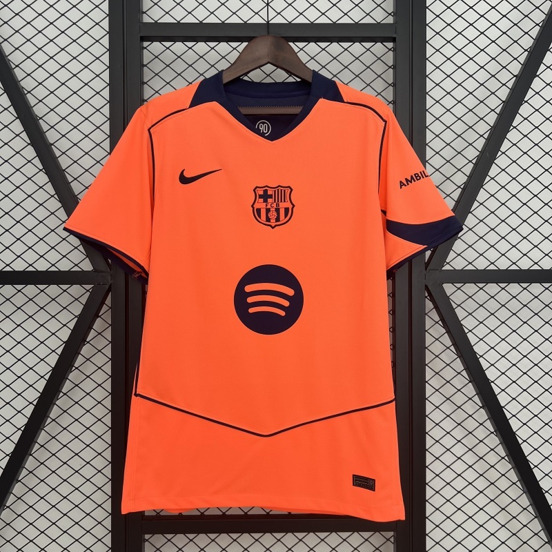 25-26 Barcelona Third Away Soccer Jersey