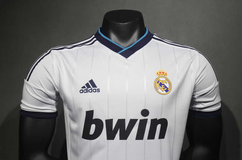 2012/13 Real Madrid Home Retro Jersey Player Version