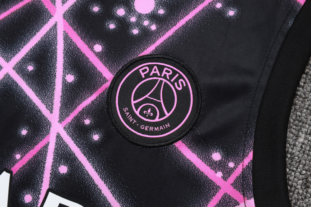 25-26 PSG Training Sleeveless Soccer Kit Jersey+Shorts