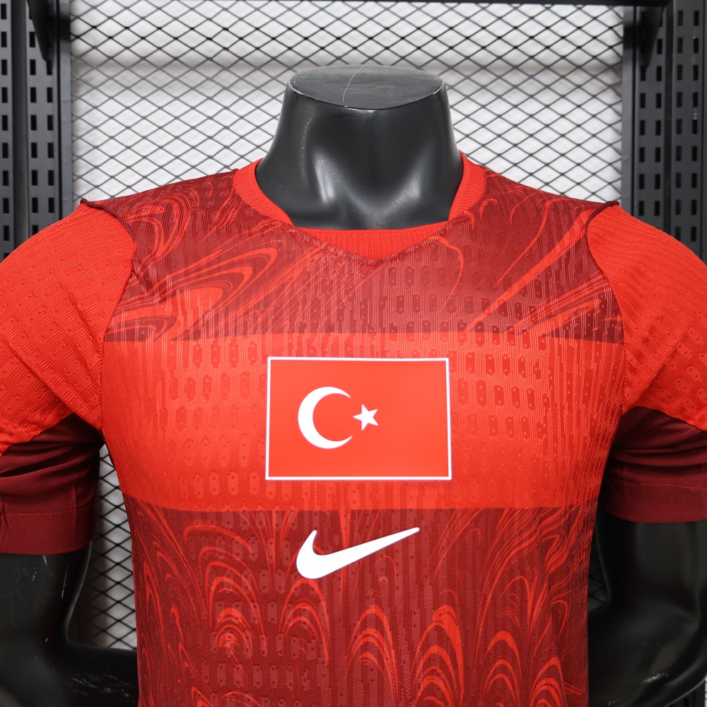 2026 Turkey World Cup Home Football Jersey Player Version