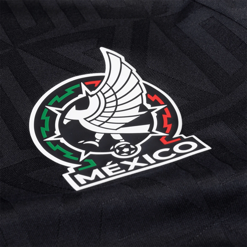 adidas Men's Mexico L. Romo Authentic Match Third Jersey 2026 (Black)