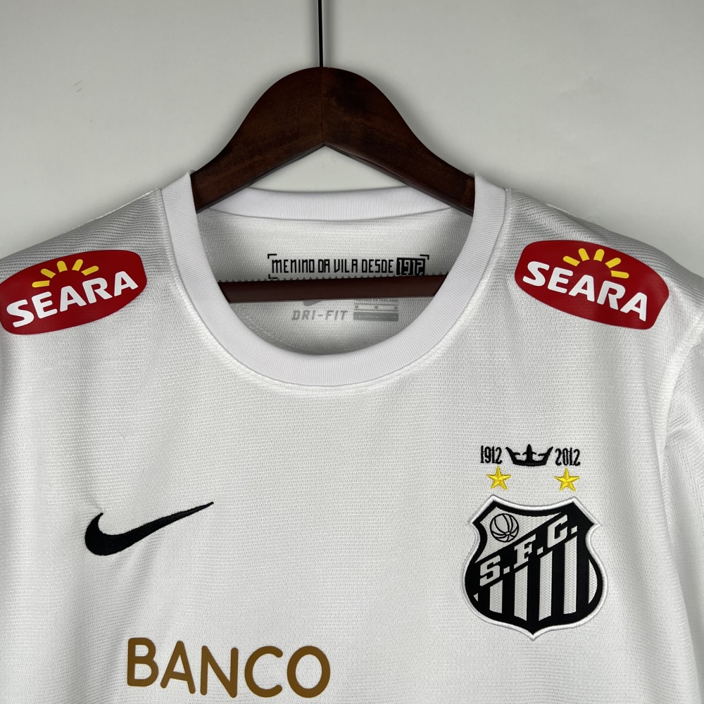 2012/13 Santos FC Home Retro Jersey