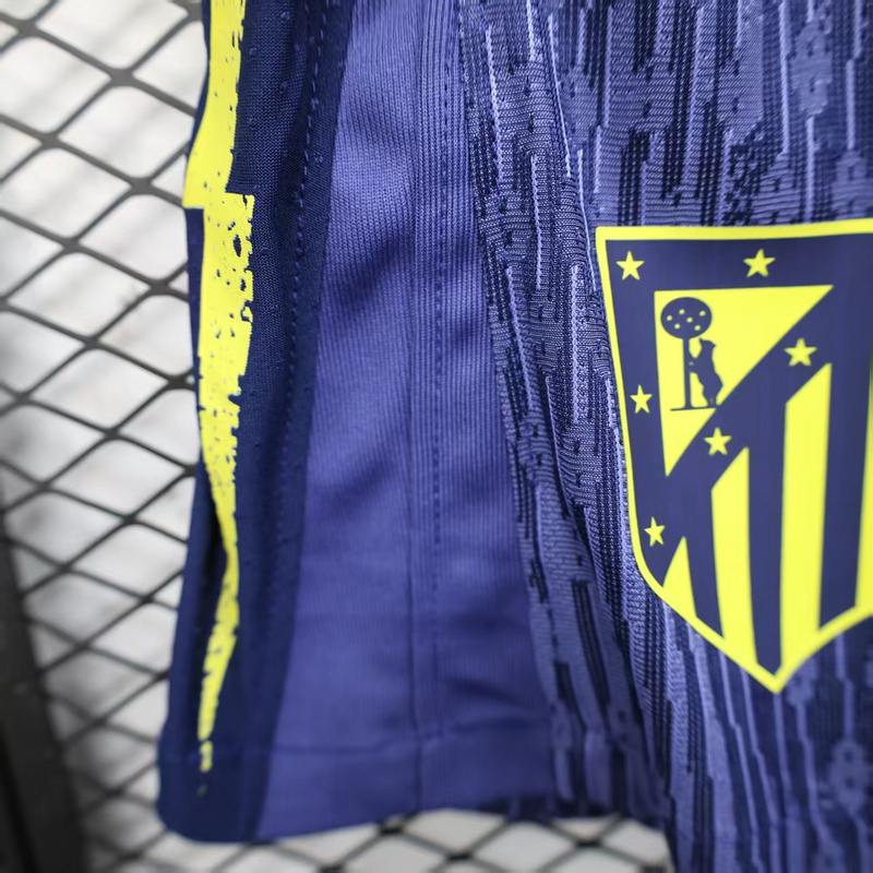 25-26 Atletico Madrid Away Soccer Shorts Player Version