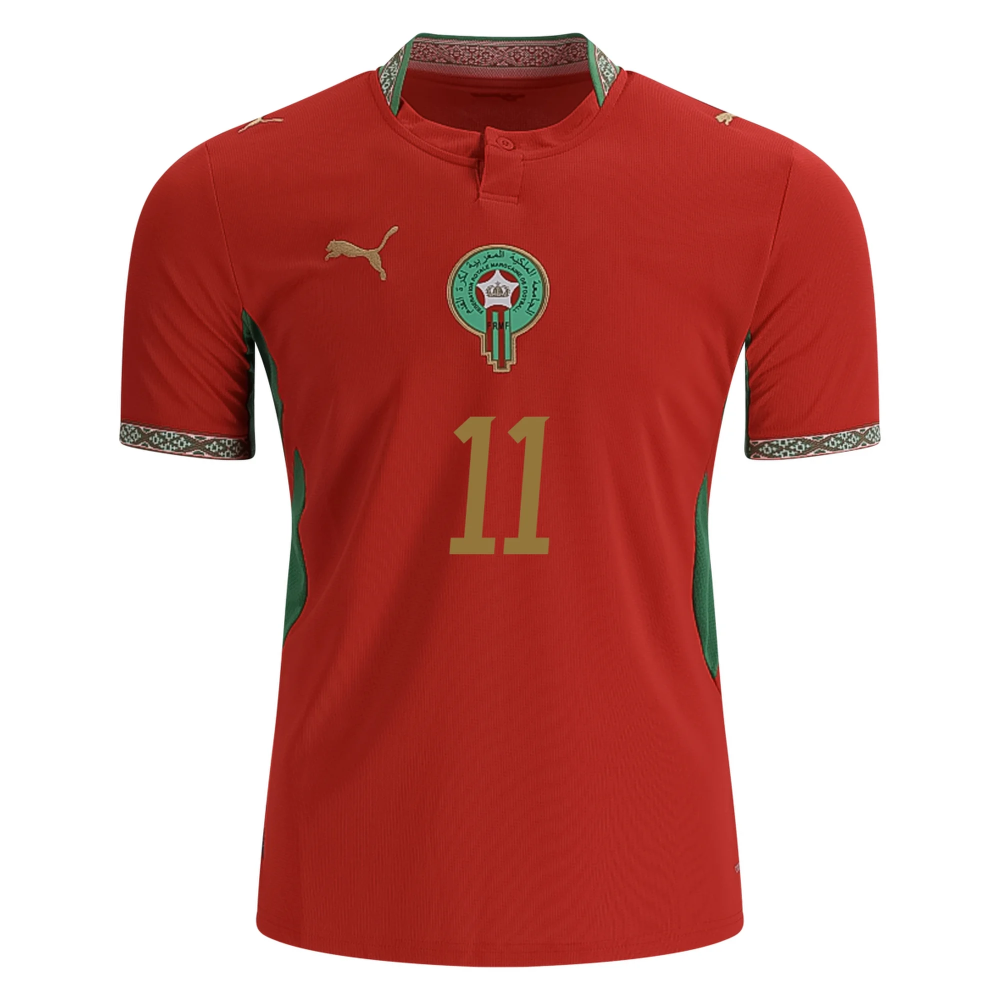 Men's Replica Puma Saibari Morocco Home Jersey 2026