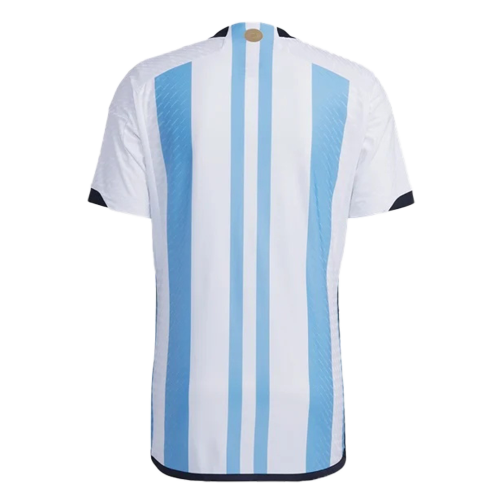2022 Argentina World Cup Champion Edition 3 stars Home Jersey Player Version