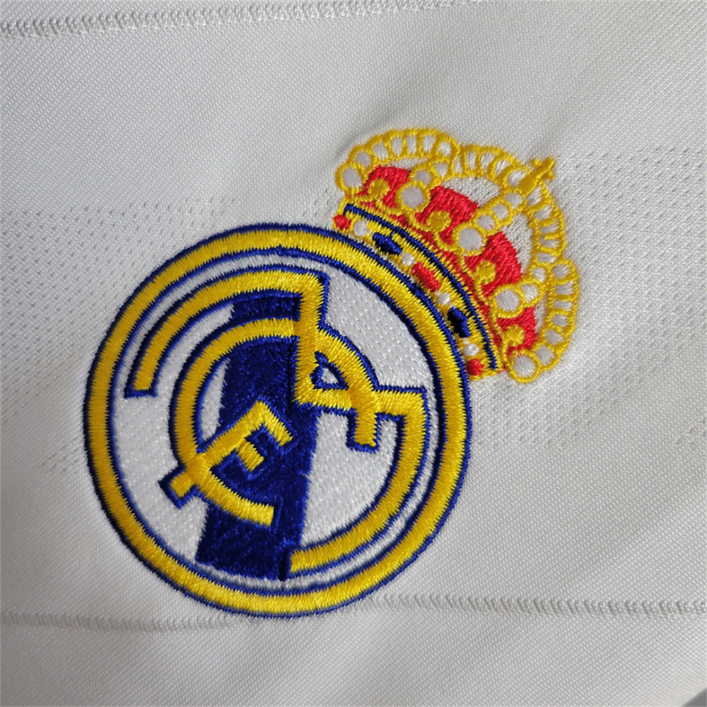 17-18 Real Madrid Home Retro Jersey Long Sleeve