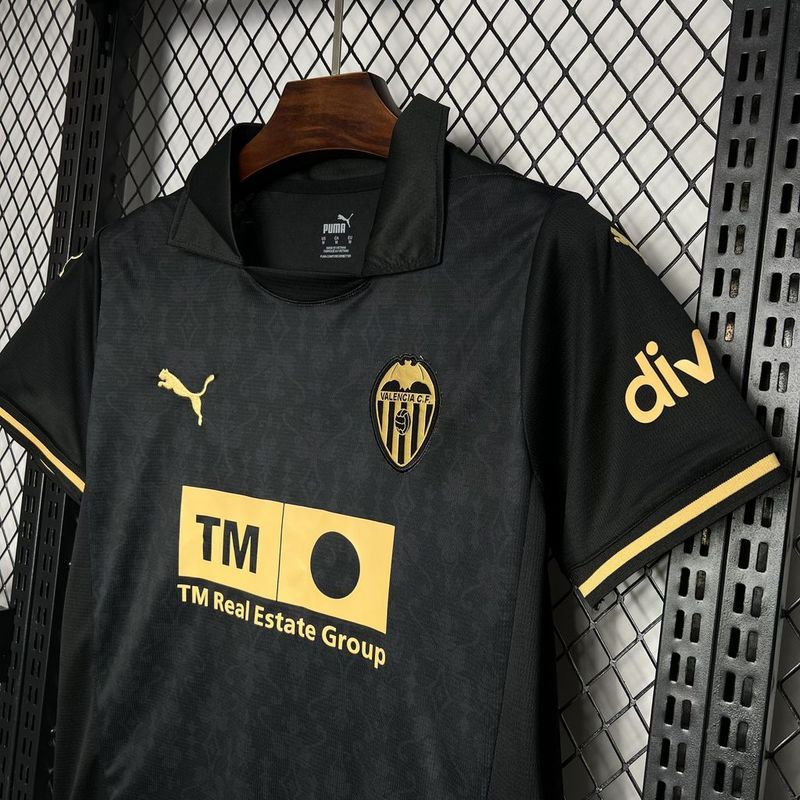 24-25 Valencia  Away Football Jersey