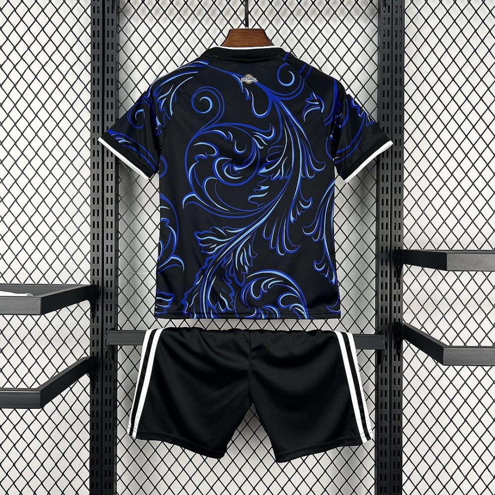 2026 Argentina Away World Cup Soccer Kids Kit Jersey+Shorts