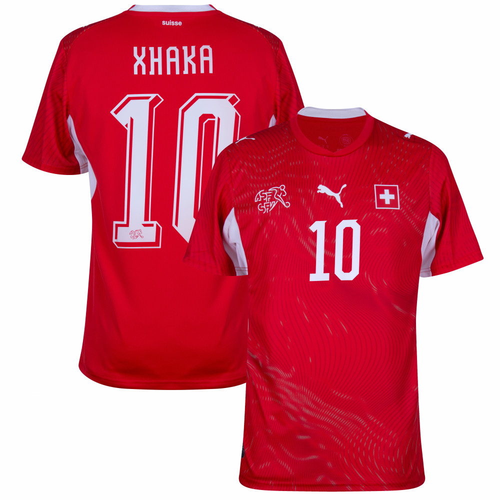Puma Switzerland Home Xhaka 10 Shirt 2026-2027