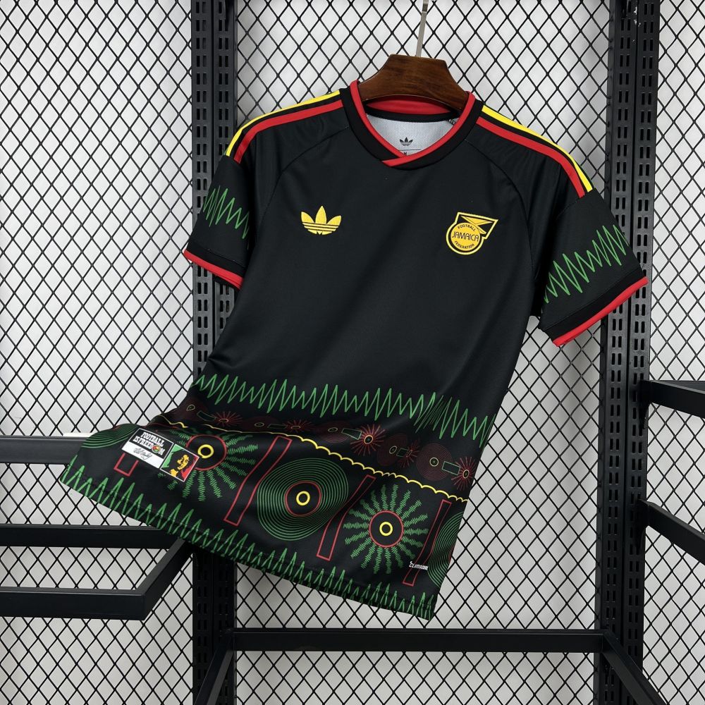 2026 Jamaica x Bob Marley Away Soccer Jersey