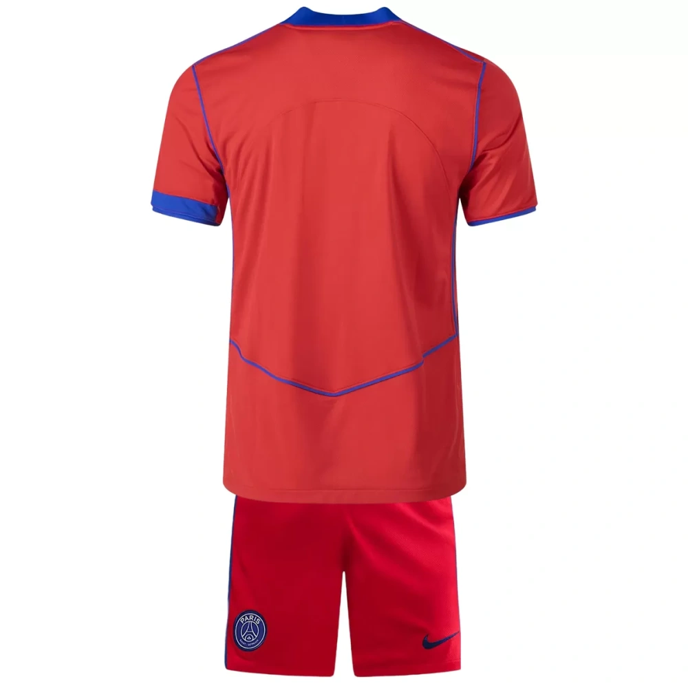 25-26 PSG Third Away Soccer Kids Kit Jersey+Shorts