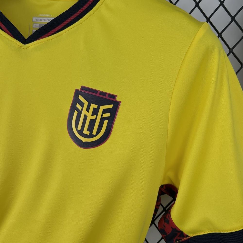 2026 Ecuador World Cup Home Soccer Jersey
