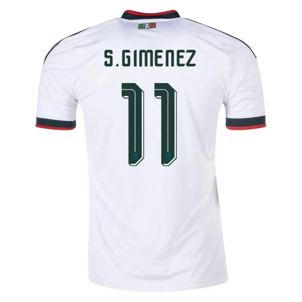 S.GIMENEZ #11 Mexico Away Jersey World Cup 2026