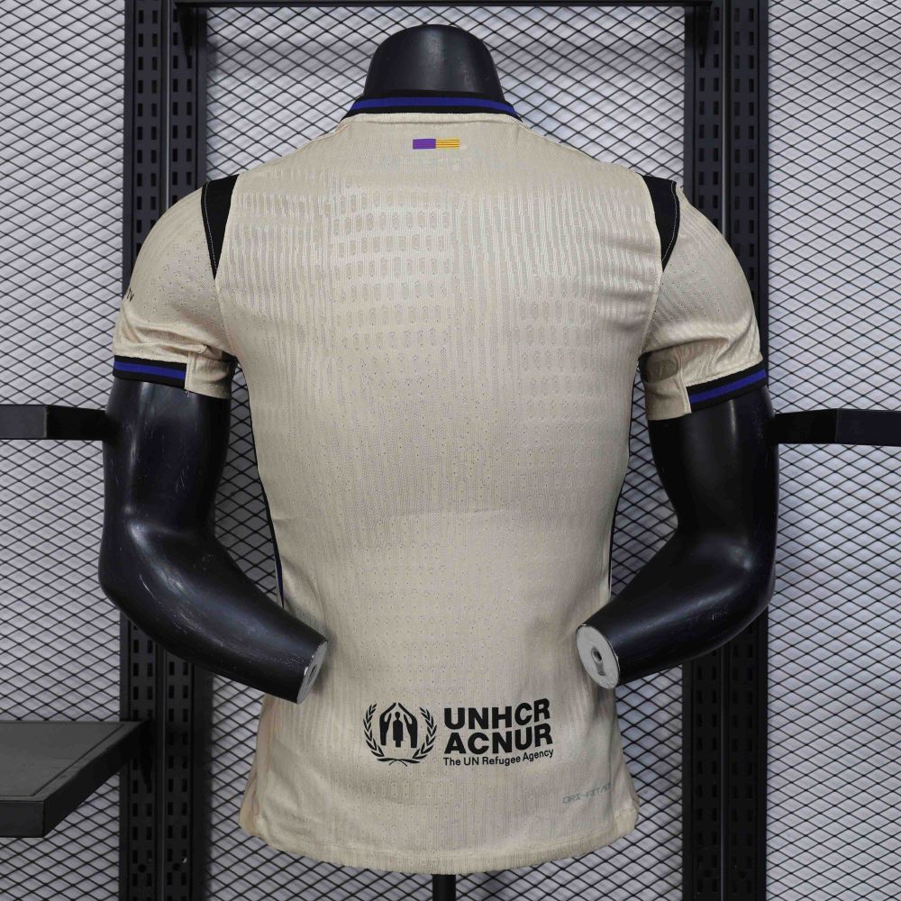 25-26 Barcelona Away Player Version Soccer Jersey