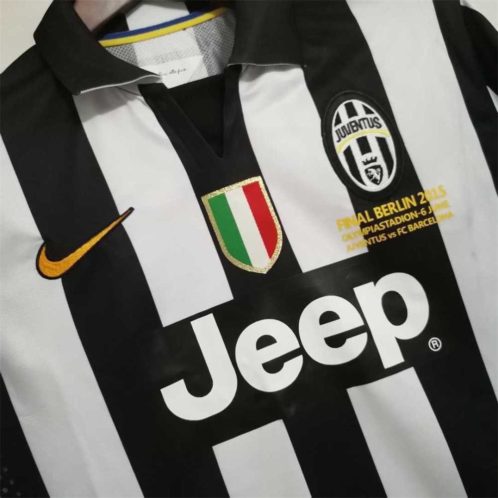 14-15 Juventus Home Retro Soccer Jersey