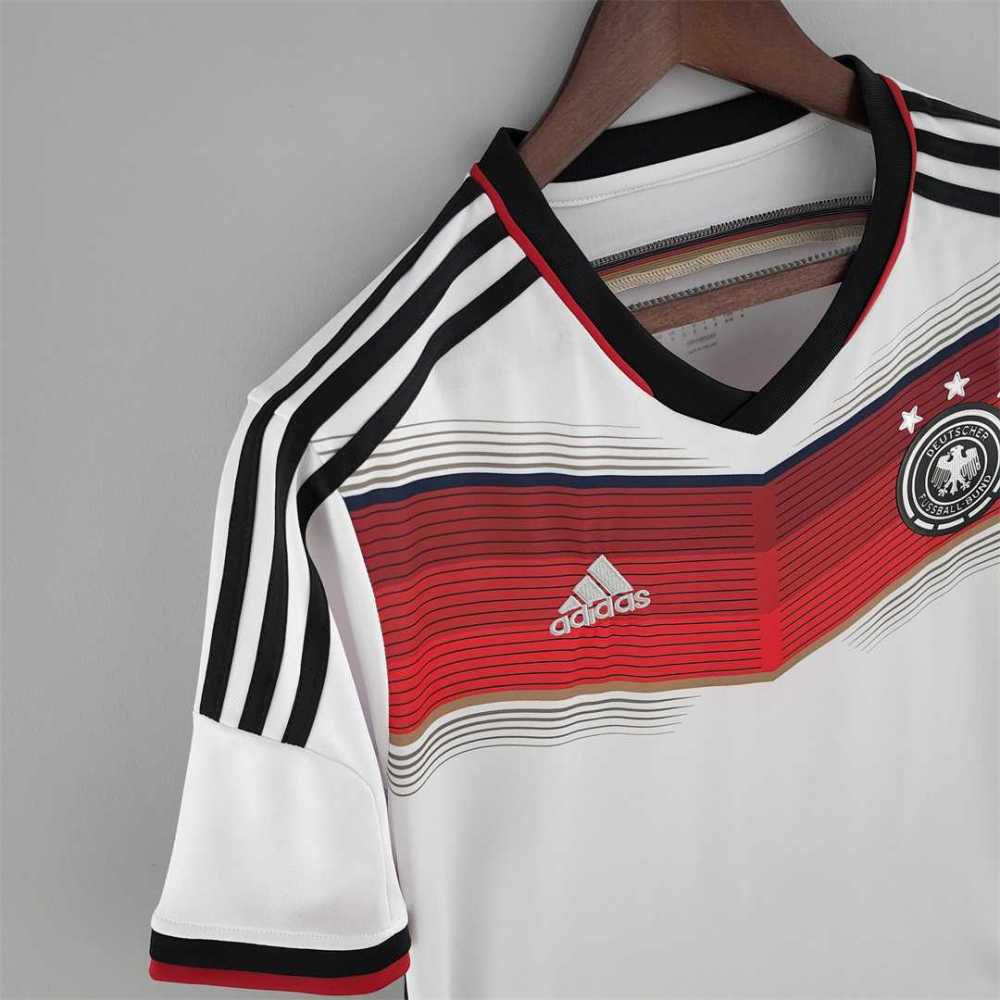 2014 Germany World Cup Home Retro 3 Stars Jersey