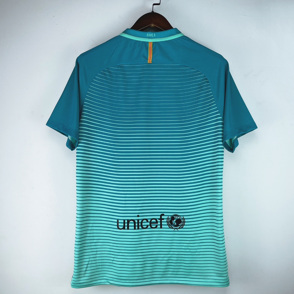 16-17 Barcelona Third Away Retro Jersey