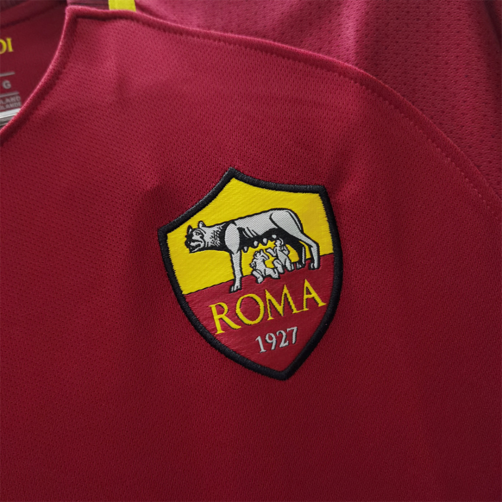 17-18 AS Roma Retro Jersey