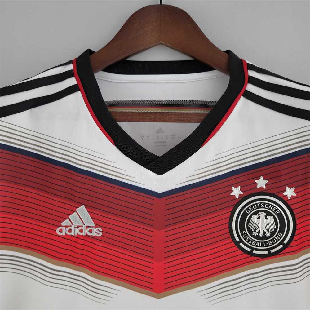 2014 Germany World Cup Home Retro 3 Stars Jersey