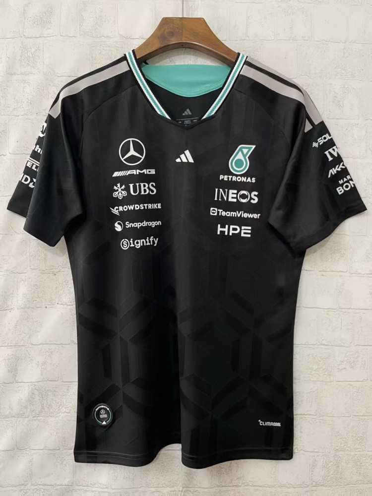 Mercedes AMG Petronas F1 Racing Team Black Driver T-Shirt 2026