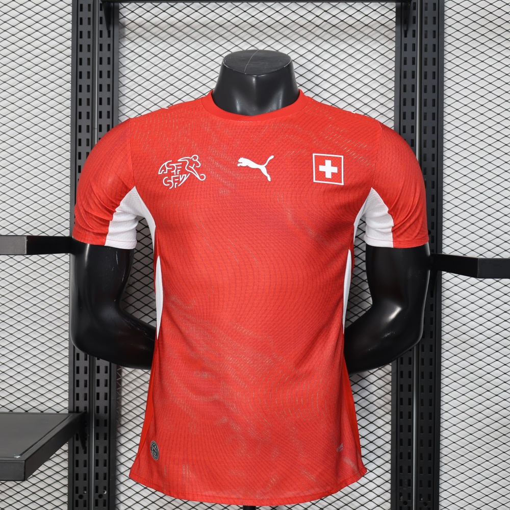2026 Switzerland Home World Cup Soccer Jersey Authentic Shirt