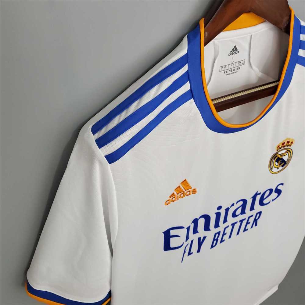 21-22 Real Madrid Home Soccer Jersey
