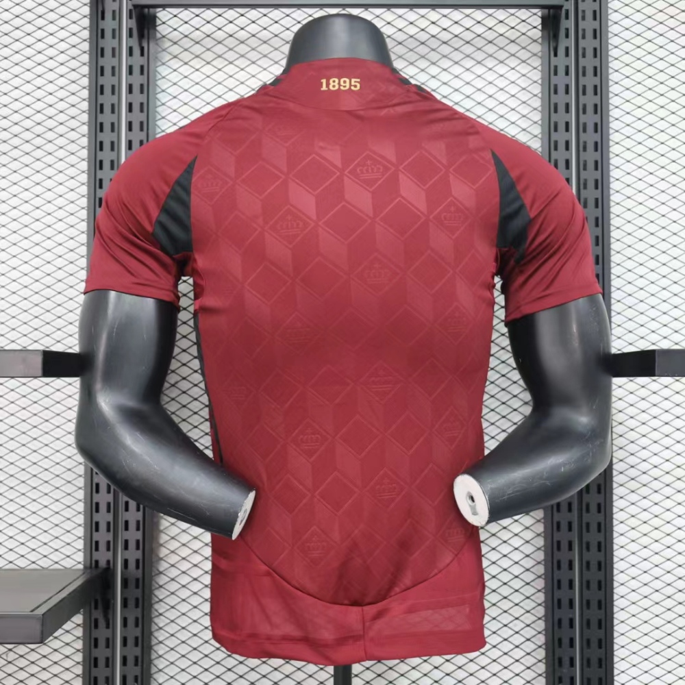 2024 Belgium Euro Cup Home Jersey Player Version