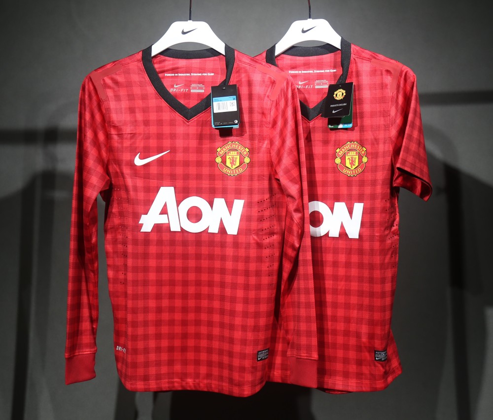 12-13 Manchester United Home Retro Jersey Player Edtion