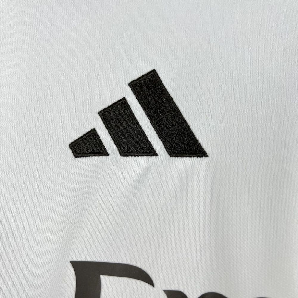 25-26 Real Madrid Home Soccer Jersey Long Sleeve