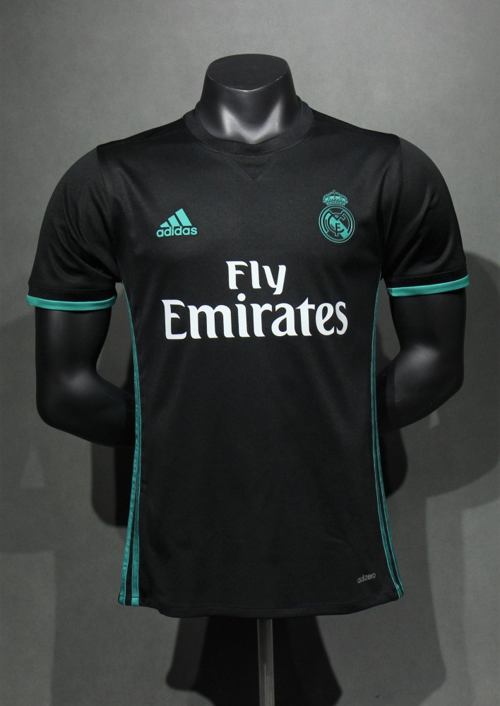 17-18 Real Madrid Away Retro Jersey Player Version