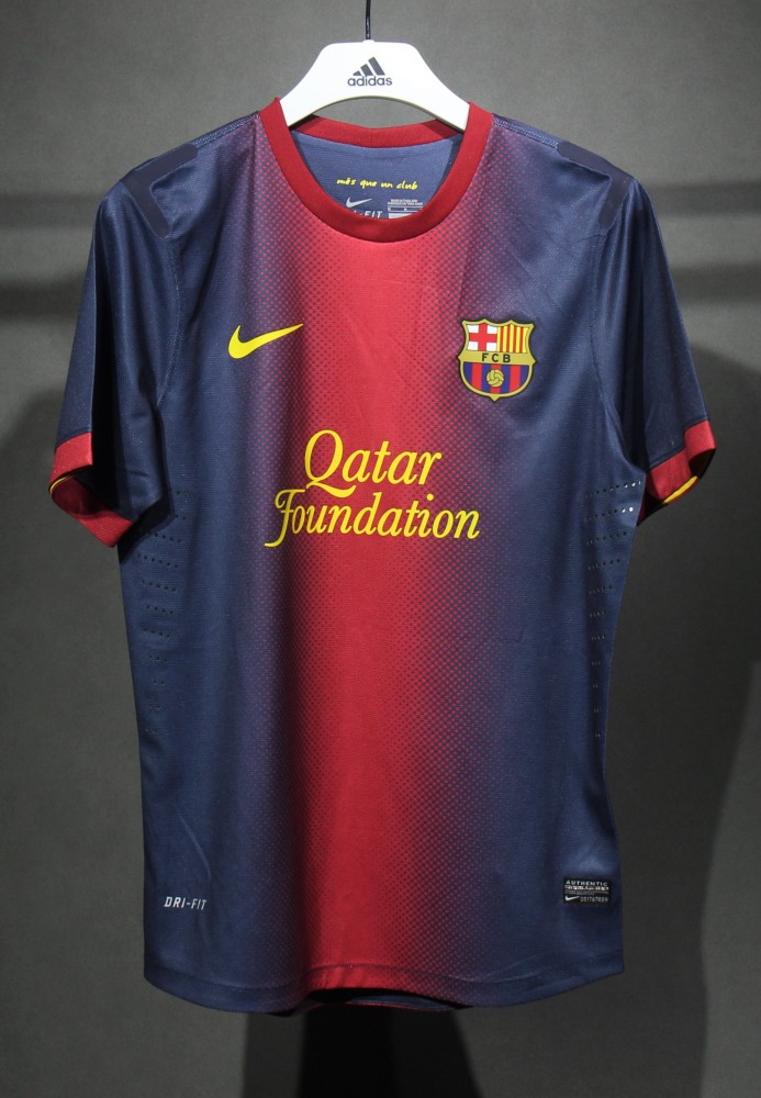 12-13 Barcelona Home Retro Jersey Player Version
