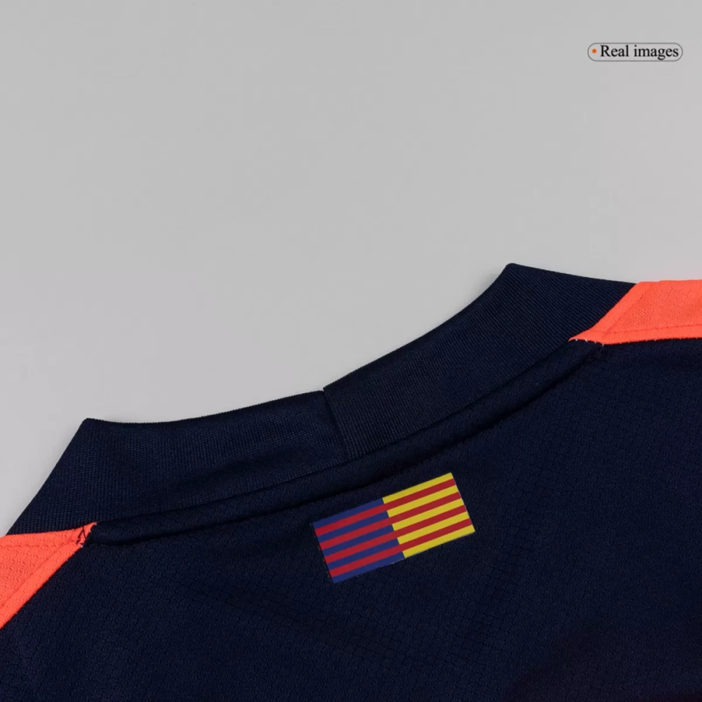 25-26 Barcelona Third Away Soccer Full Kids Kit Jersey+Shorts+Socks