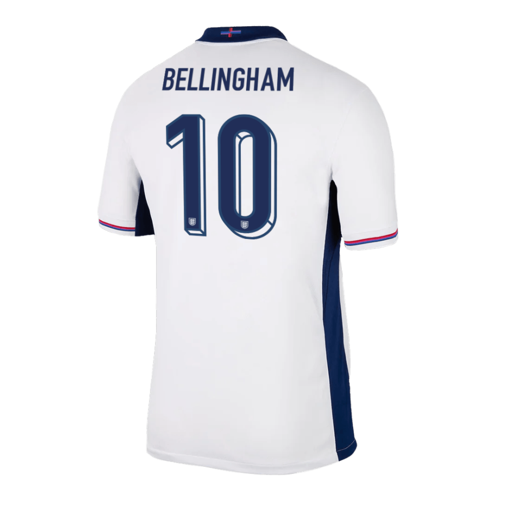 2024 England BELLINGHAM #10 Euro Cup Home Jersey